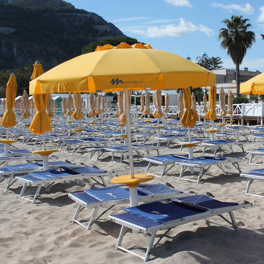 Casa Viola Elegante E Sul Mare Di Mondello Leilighet Palermo Eksteriør bilde